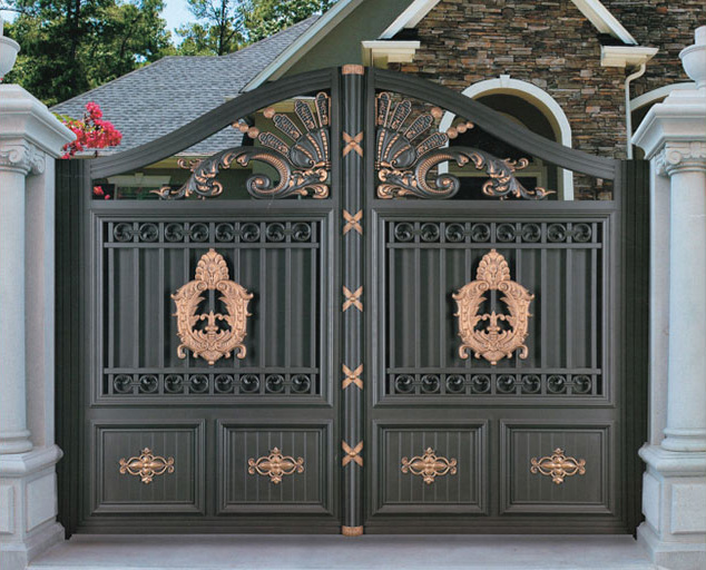 铝艺大门 LJ-8027