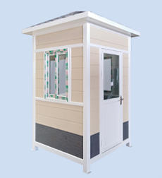 雕花板艺术岗亭